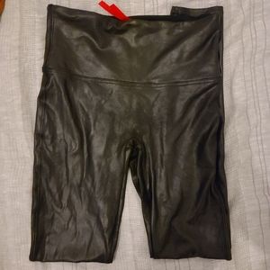 Faux Leather Spanx Leggings